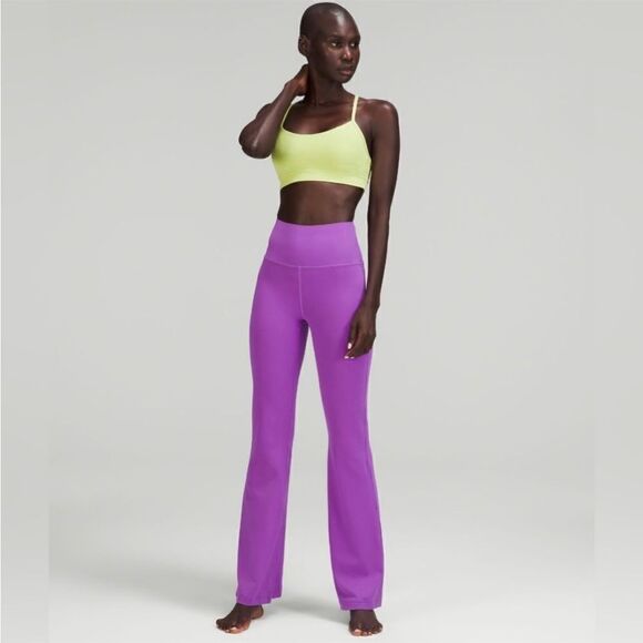 Lululemon Groove Street High-Rise Nulu Flare Pant: Moonlit Magenta | Size 14 - Picture 1 of 5